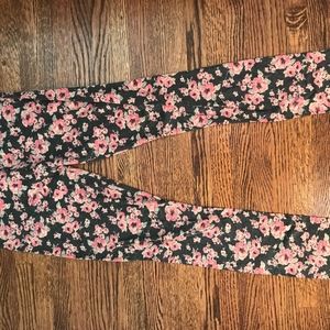 Rose Printed Child's Leggings